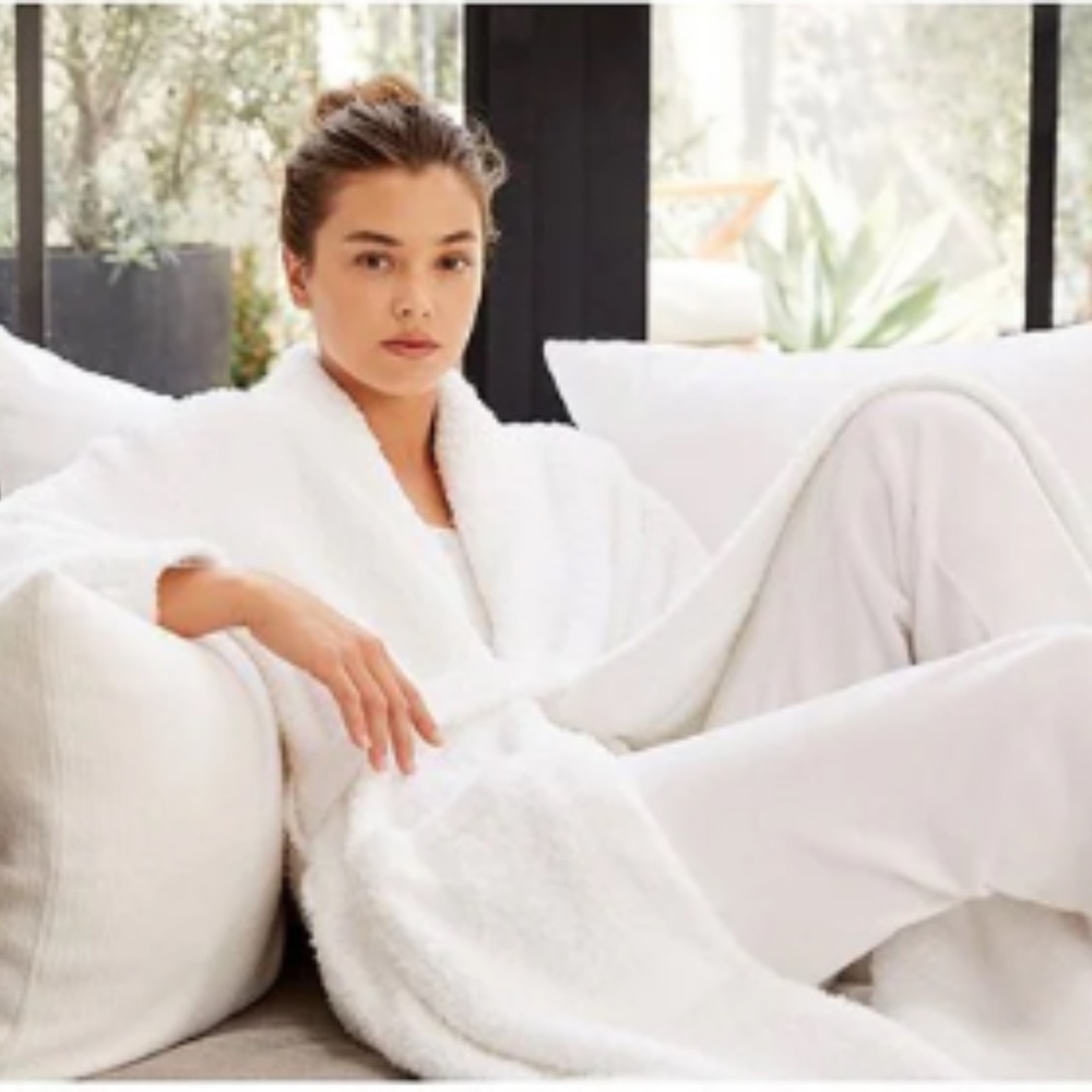 Barefoot Dreams Cozy Chic Long Wrap Unisex Robe